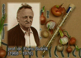 Prof. dr. Franc Sušnik (foto: Arhiv NIB) 